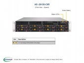 Platforma 2013S-C0R, H11SSL-C, 825TS-R740LPBP, 2U, Single EPYC 7001/2, 2xGbE, 3008 SAS3